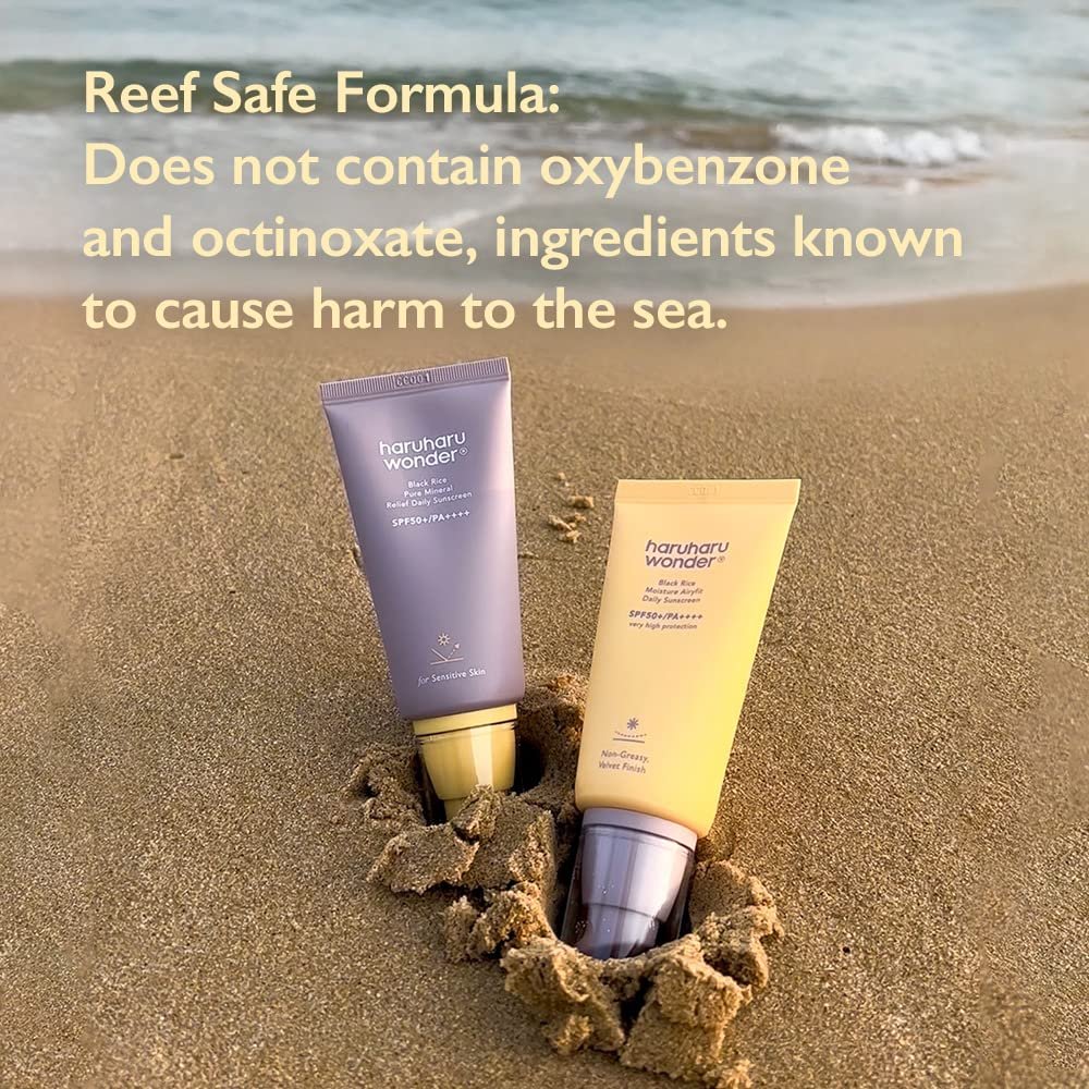  Black Rice Pure Mineral Relief Daily Sunscreen SPF50+/PA++++