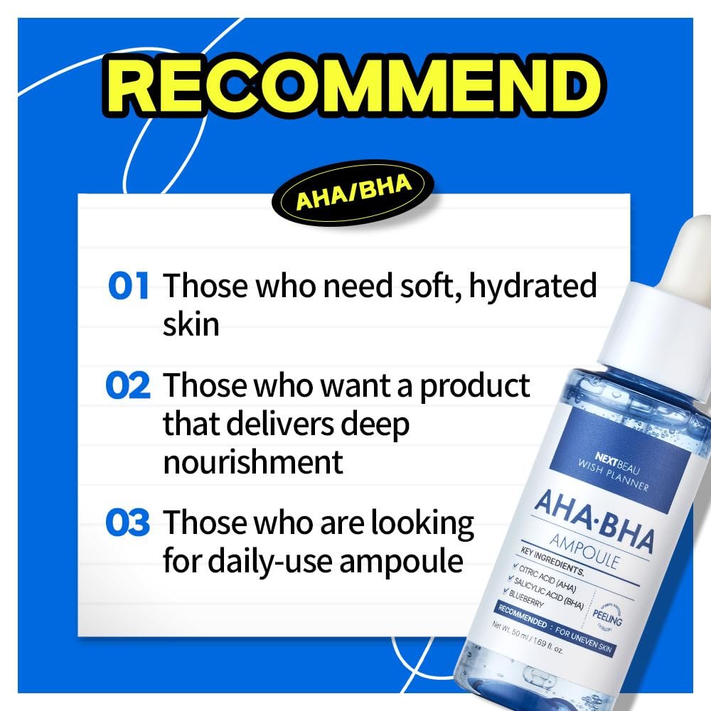 Wish Planner Aha/bha Ampoule