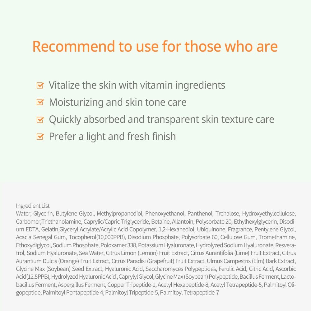 Glory Aqua Tocopherol Vitamin C Mask Deluxe