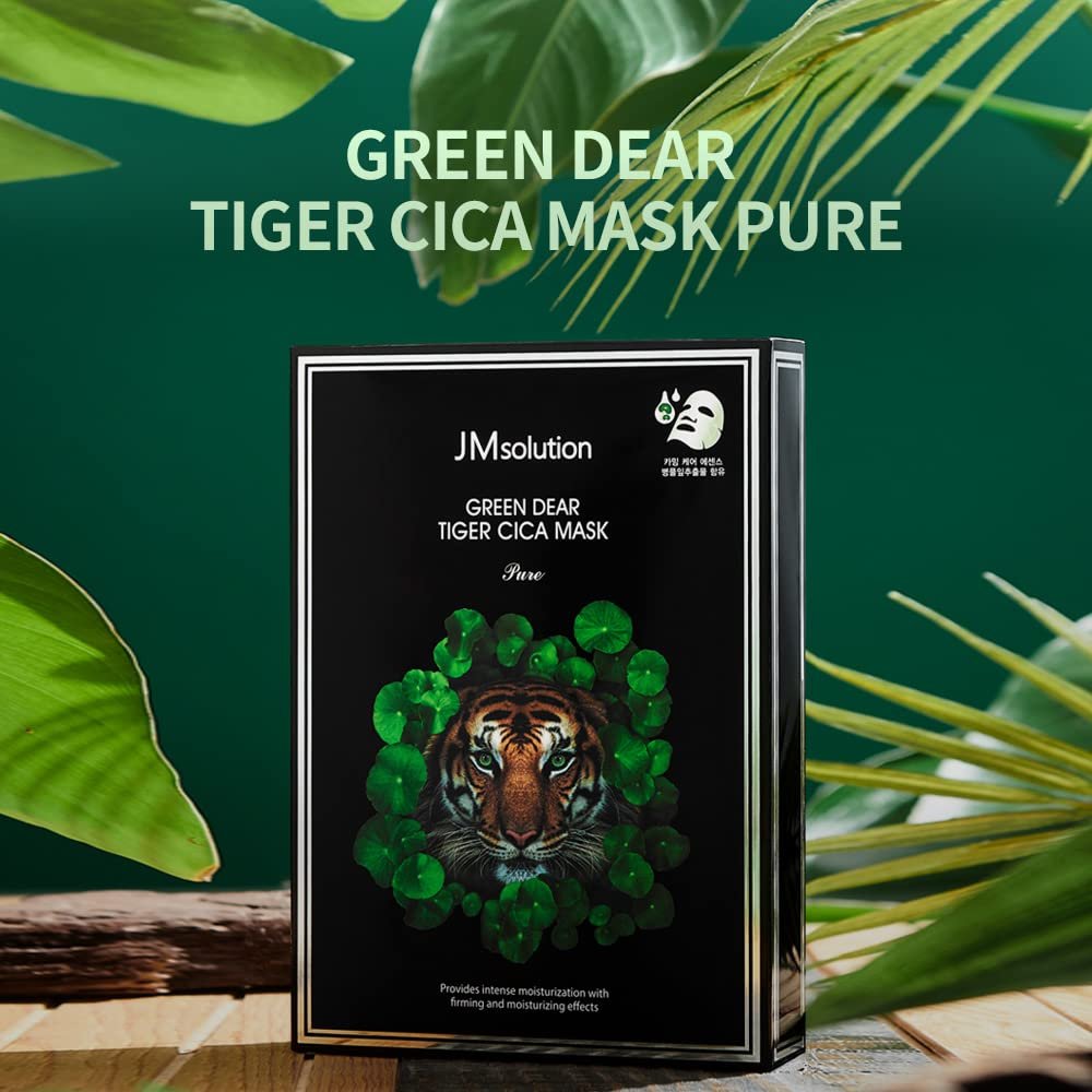 Green Dear Tiger Cica Mask Pure