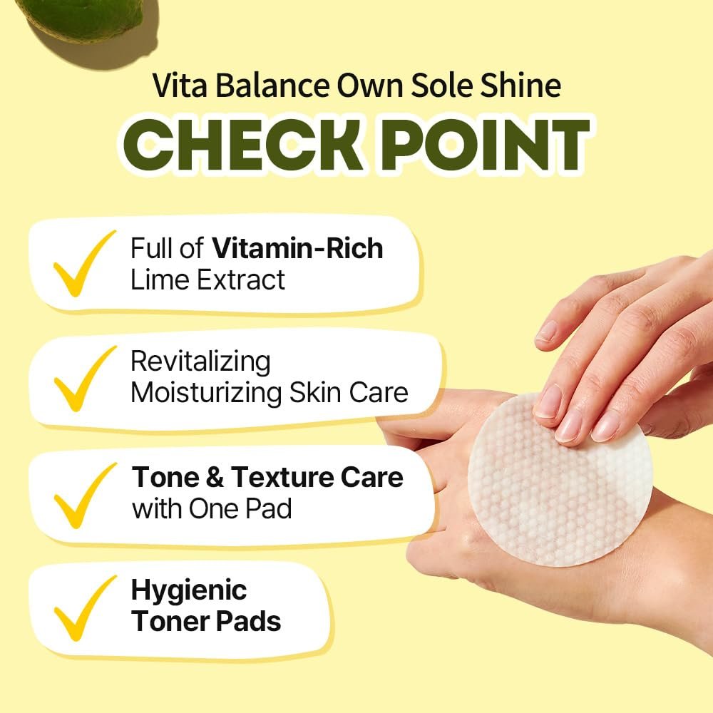 Eunyul Vita Balance Own Sole Shine Pad Toner
