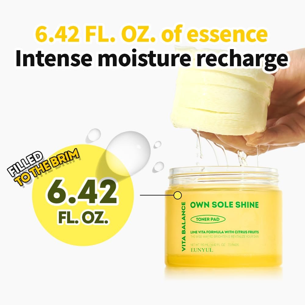 Eunyul Vita Balance Own Sole Shine Pad Toner
