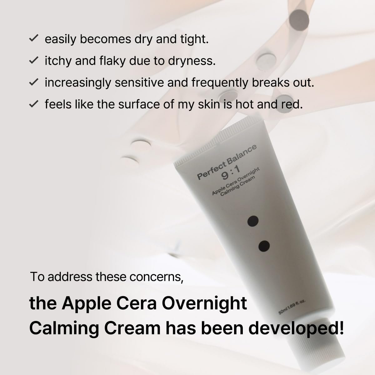 Apple Cera Overnight Calming Cream