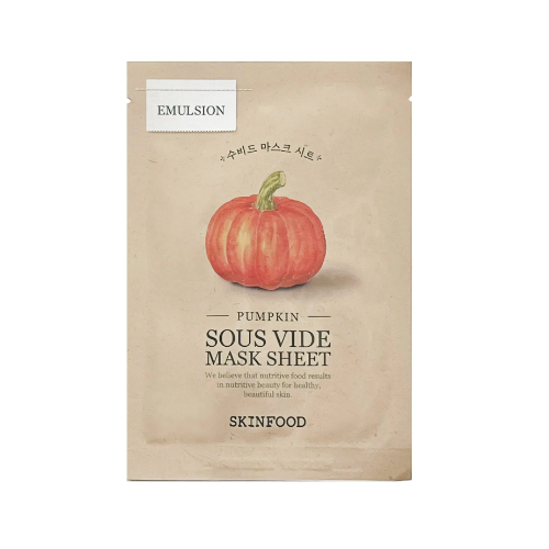 Pumpkin Sous Vide Mask Sheet 10ea 20g*10ea