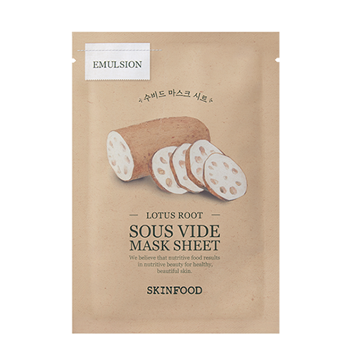 LOTUS ROOT SOUS VIDE MASK SHEET (LOTUS ROOT) 20G