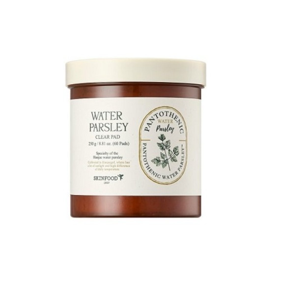 PANTOTHENIC WATER PARSLEY CLEAR PAD (60EA)250G