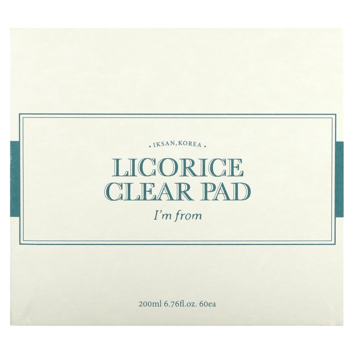 Licorice Clear Pad (60ea)200ml