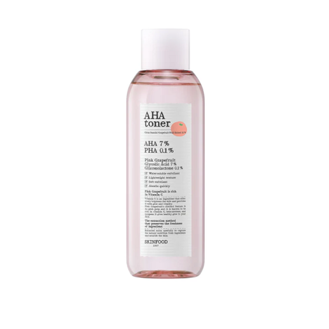 PINK GRAPEFRUIT AHA TONER 200ML