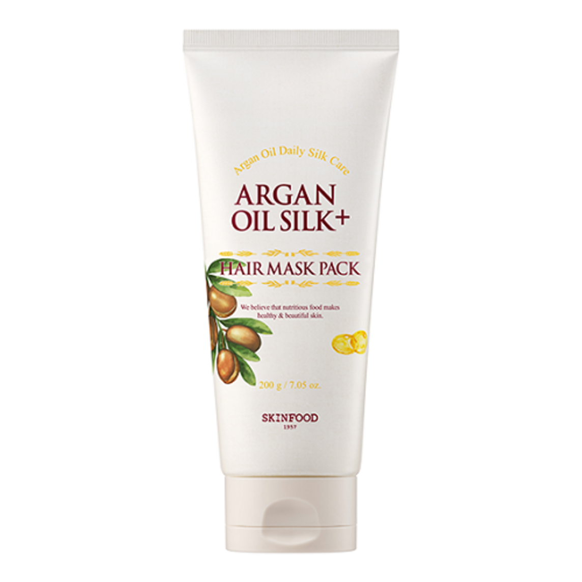ARGAN OIL SILK PLUS HAIR MASK PACK 200G