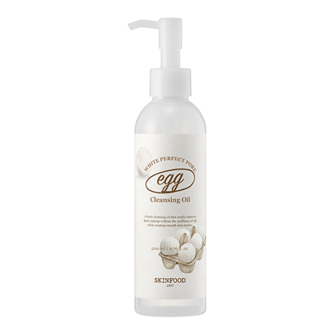 EGG WHITE PERFECT PORE CLEANSING OIL 200ML