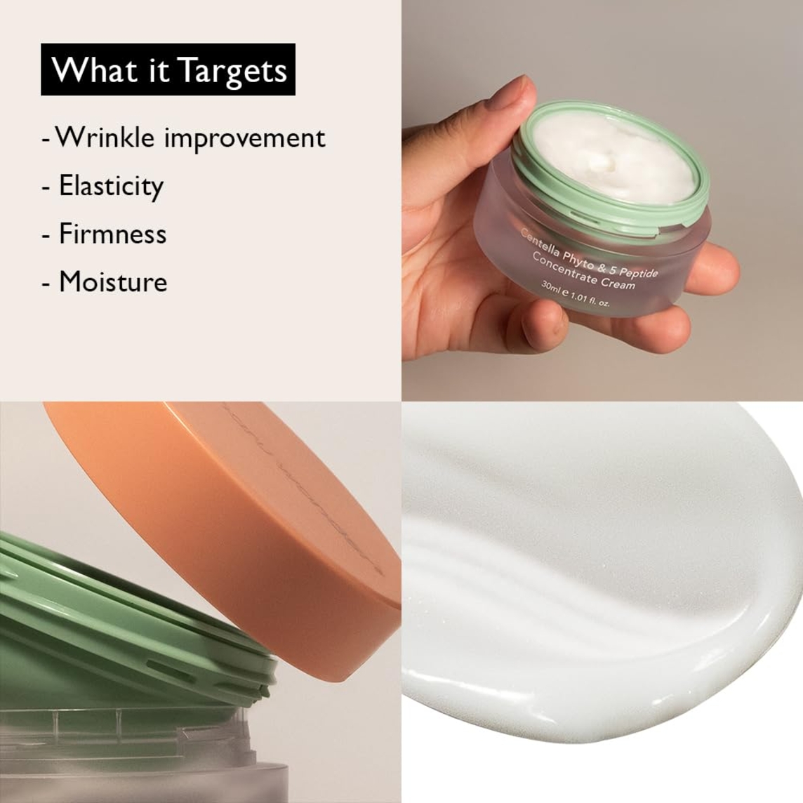 Centella Phyto & 5 Peptide Concentrate Cream