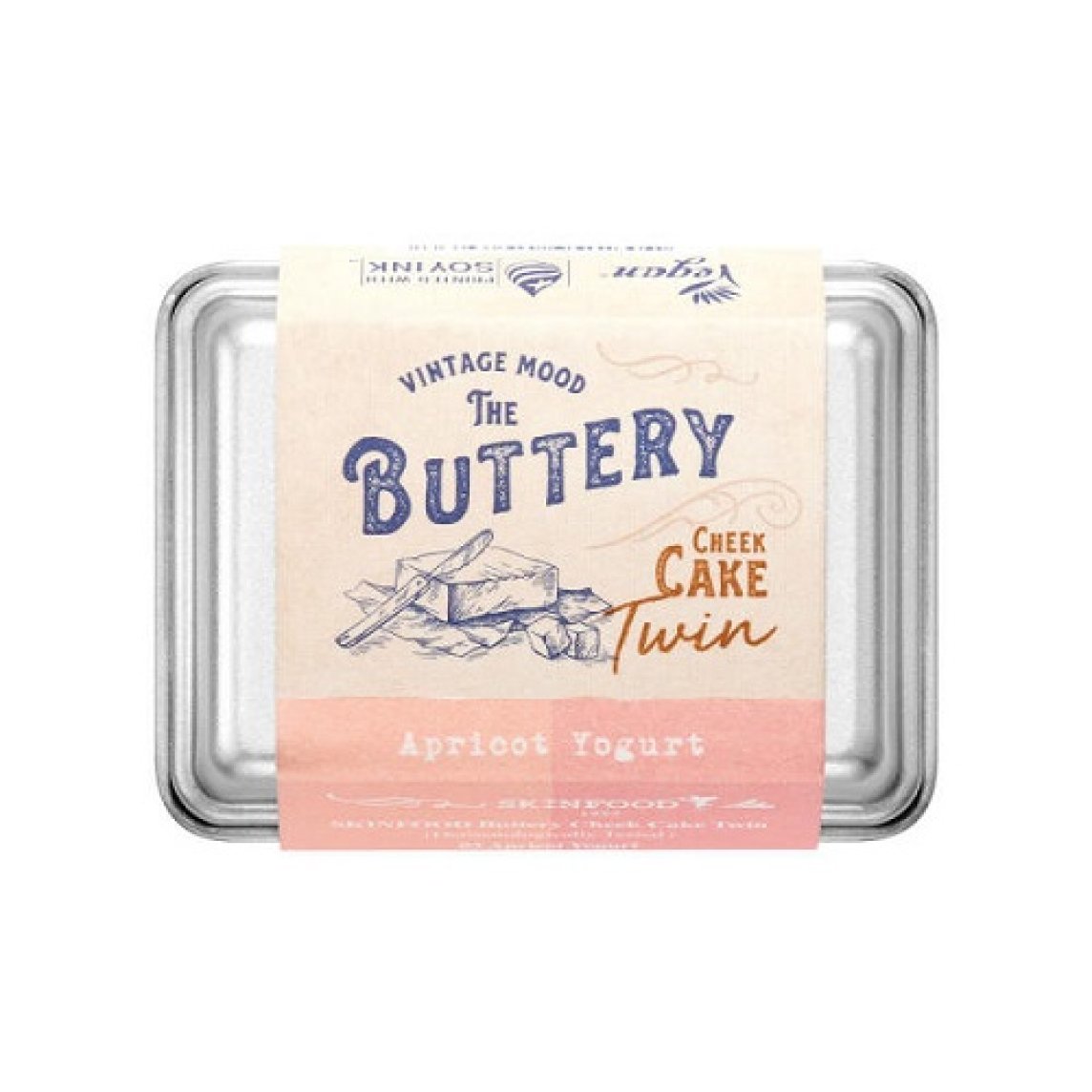 BUTTERY CHEEK CAKE TWIN 03 APRICOT YOGURT 9.5G