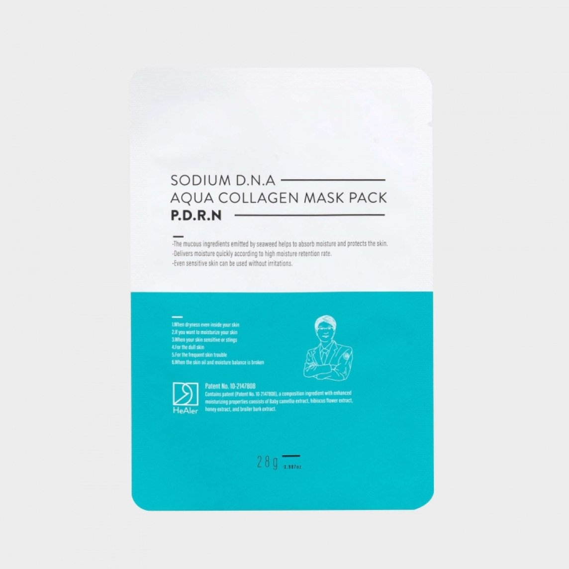 Sodium D.n.a Aqua Collagen Mask