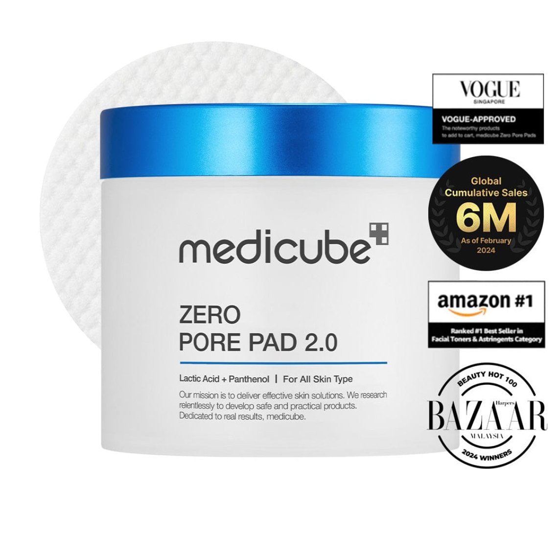 Zero Pore Pad 70pcs/155gd