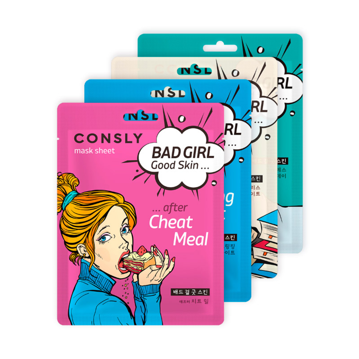 Bad Girl - Good Skin Mask Sheet 23ml * 10 Pcs (4 Types)