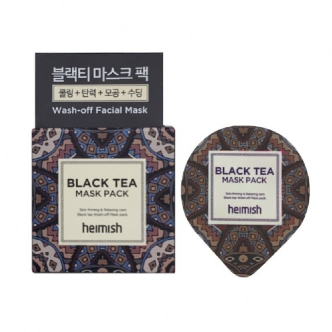 Black Tea Mask Pack Blister 5ml