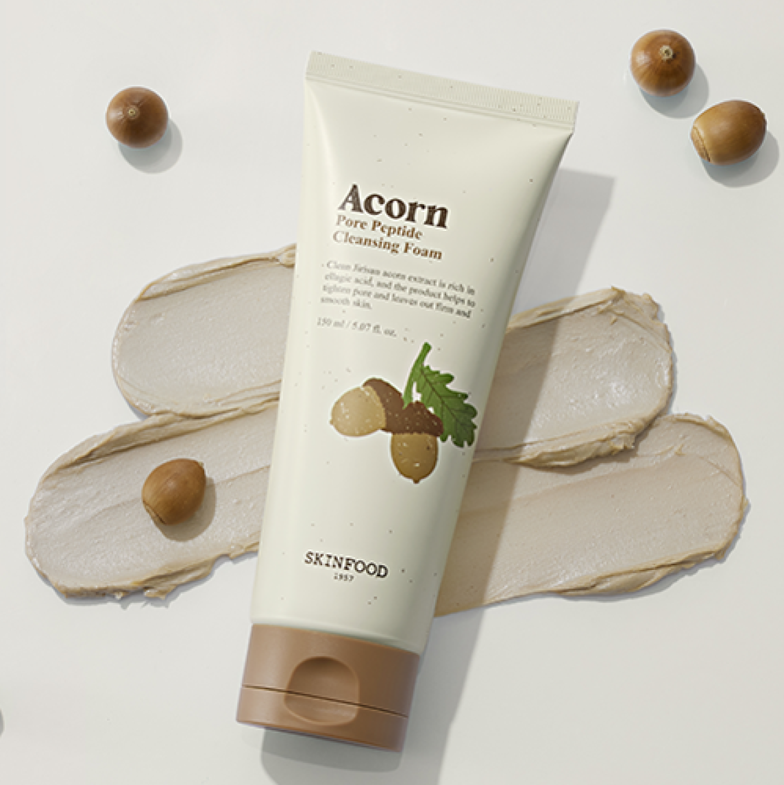 Acorn Pore Peptide Cleansing Foam 150ml