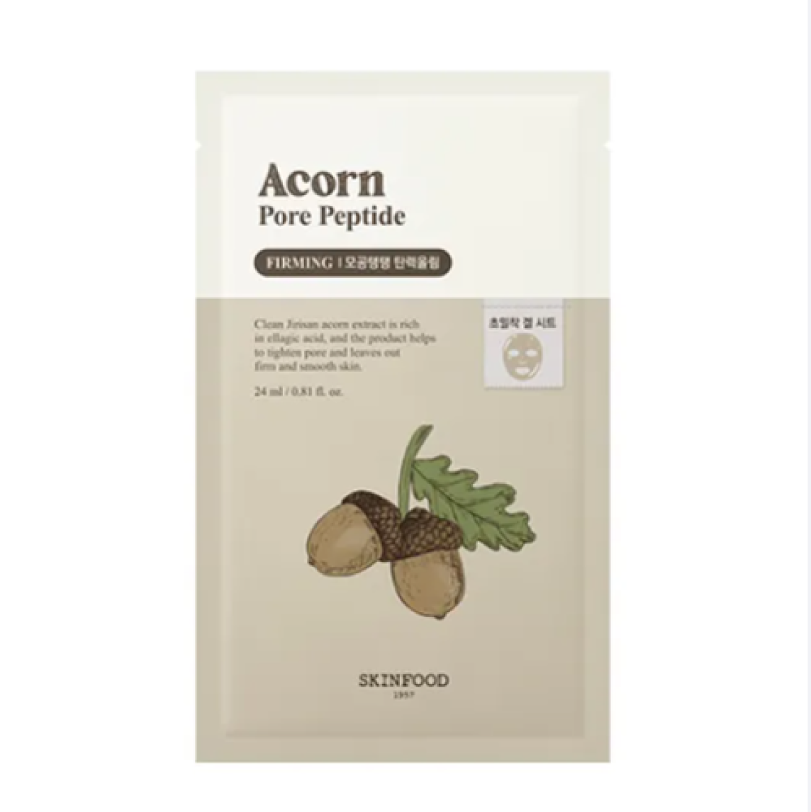 Acorn Pore Peptide Mask 24ml
