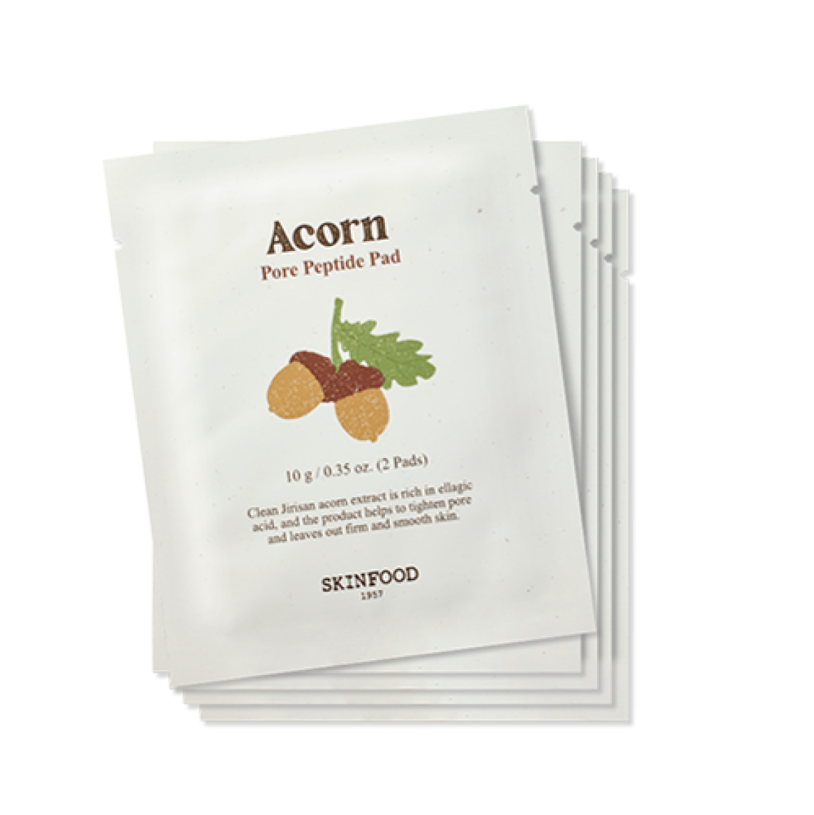 Acorn Pore Peptide Pad Pouch Set 2ea*5set