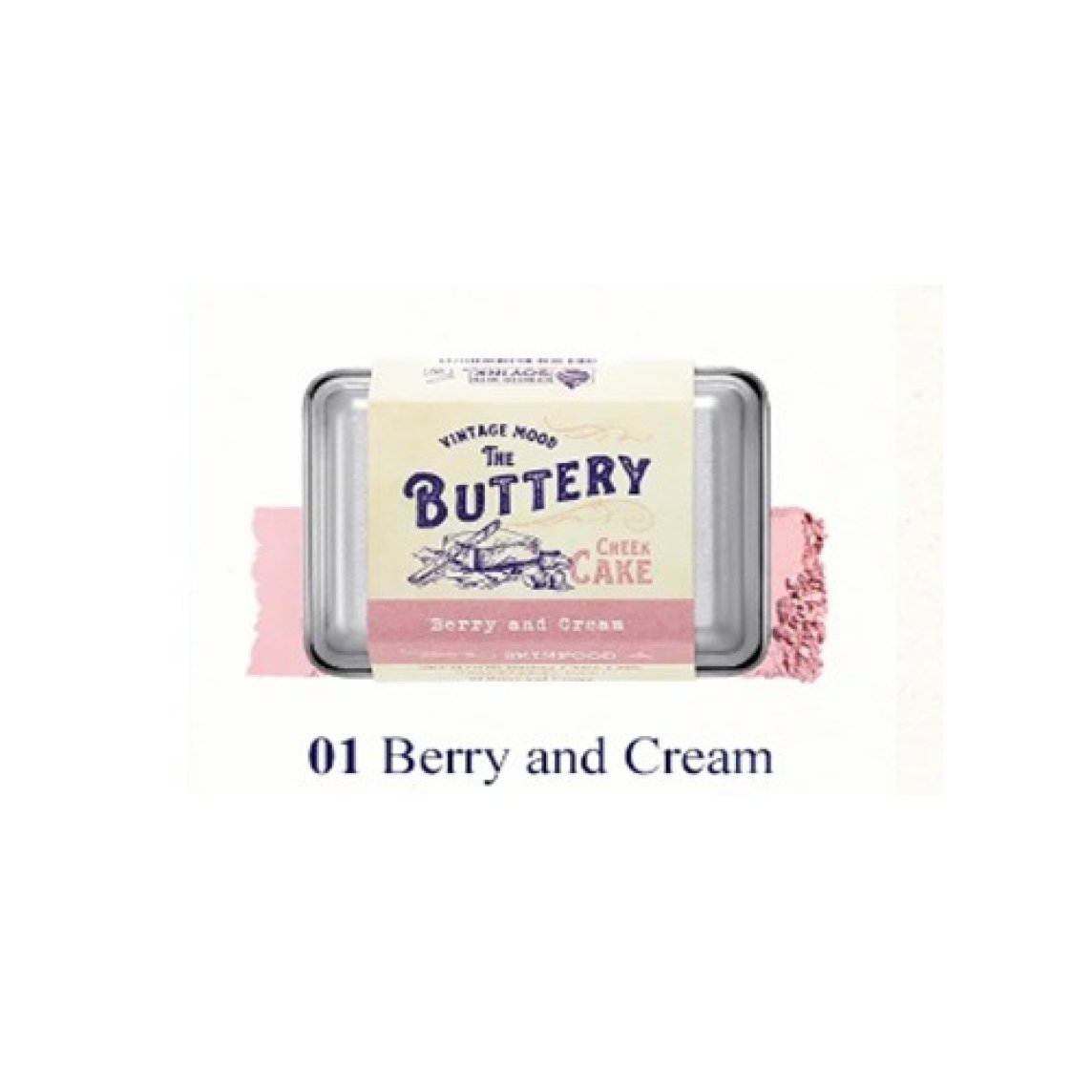 Buttery Cheek Cake 01 Berry And Cream 9.5g