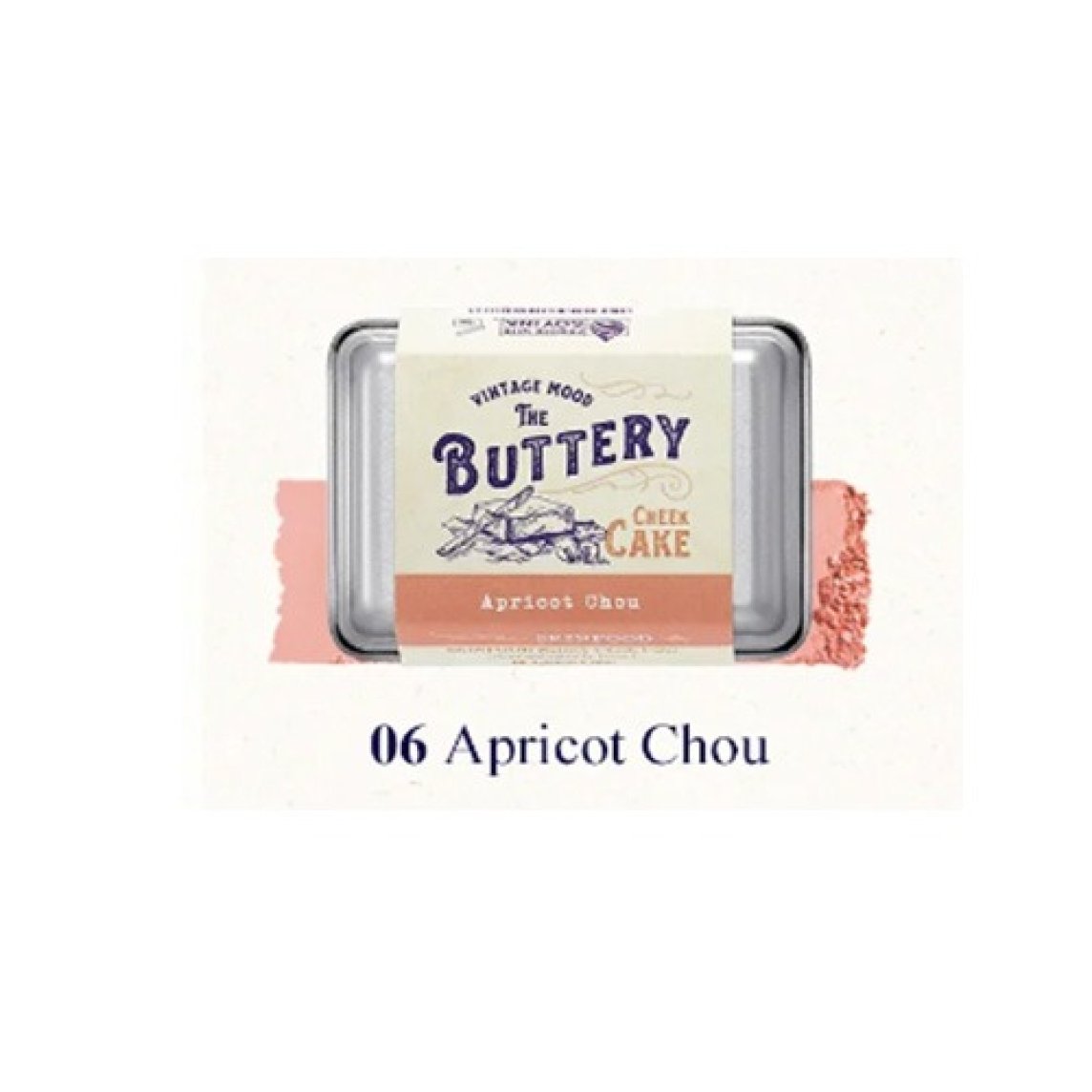 Buttery Cheek Cake 06 Apricot Chou 9.5g