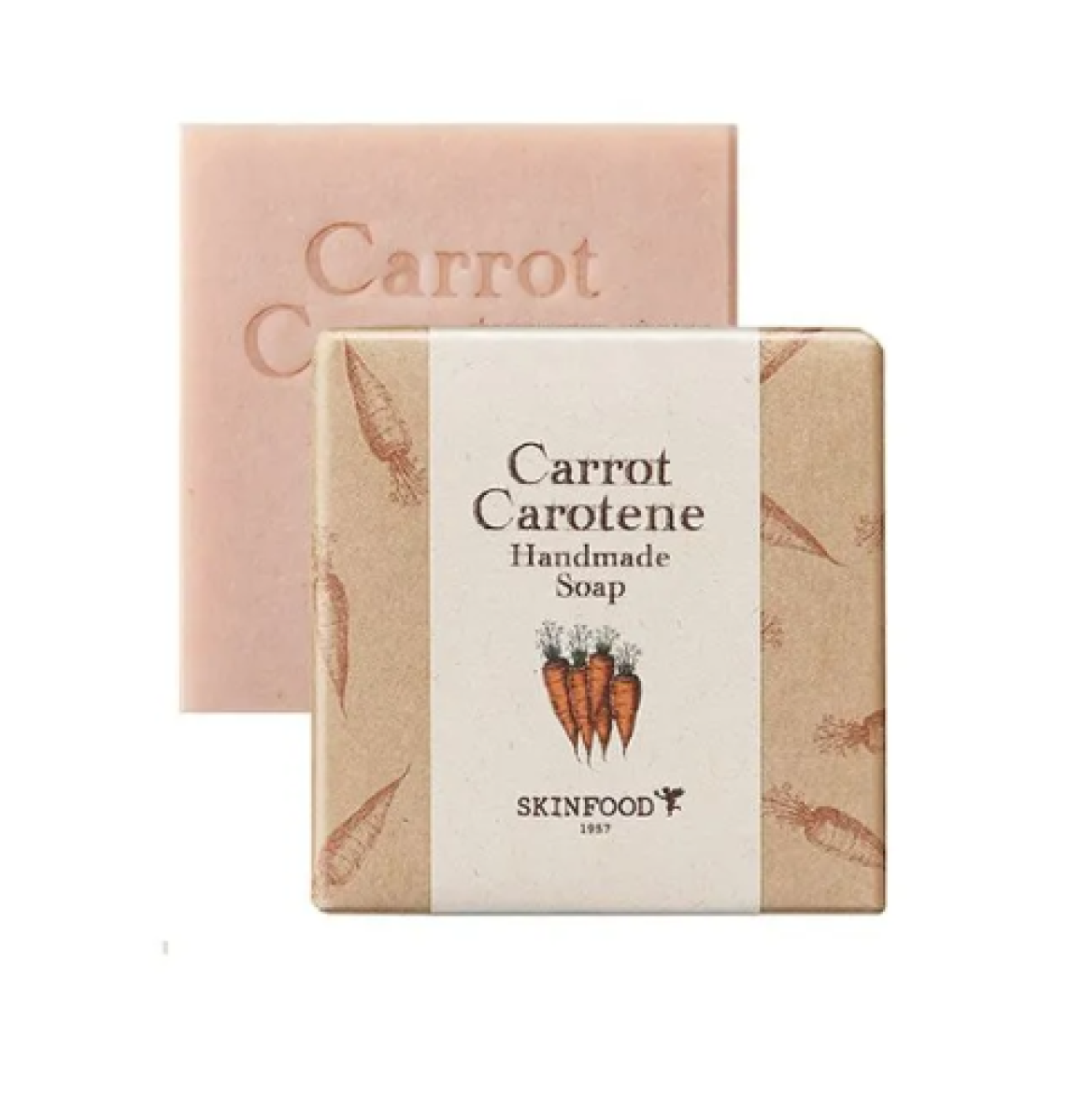 Carrot Carotene Handmade Soap 100g