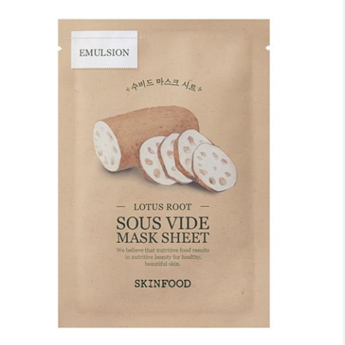 Lotus Root Sous Vide Mask Sheet 10ea 20g*10ea