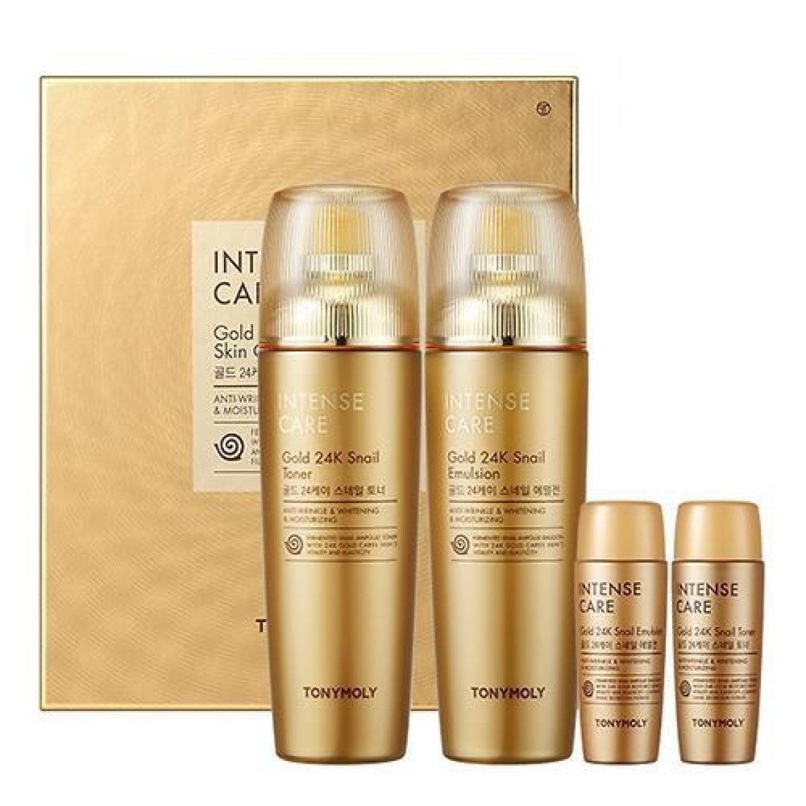 Intense Care Gold 24k Snail 2 Set