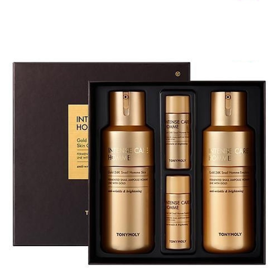 Intense Care Gold 24k Snail Homme Skin Care 2 Set