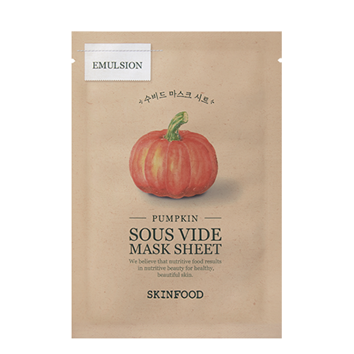 PUMPKIN SOUS VIDE MASK SHEET (PUMPKIN) 20G