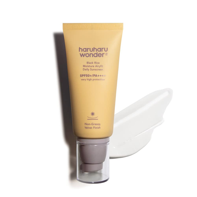 Black Rice Moisture Airyfit Daily Sunscreen SPF50+/PA++++