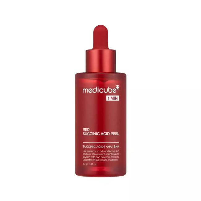 Red Acne Succinic Acid Peel