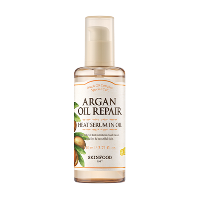 ARGAN OIL REPAIR PLUS HEAT SERUM IN OIL 110ML
