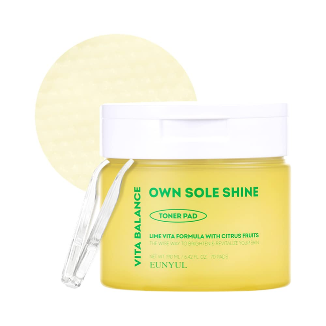 Eunyul Vita Balance Own Sole Shine Pad Toner