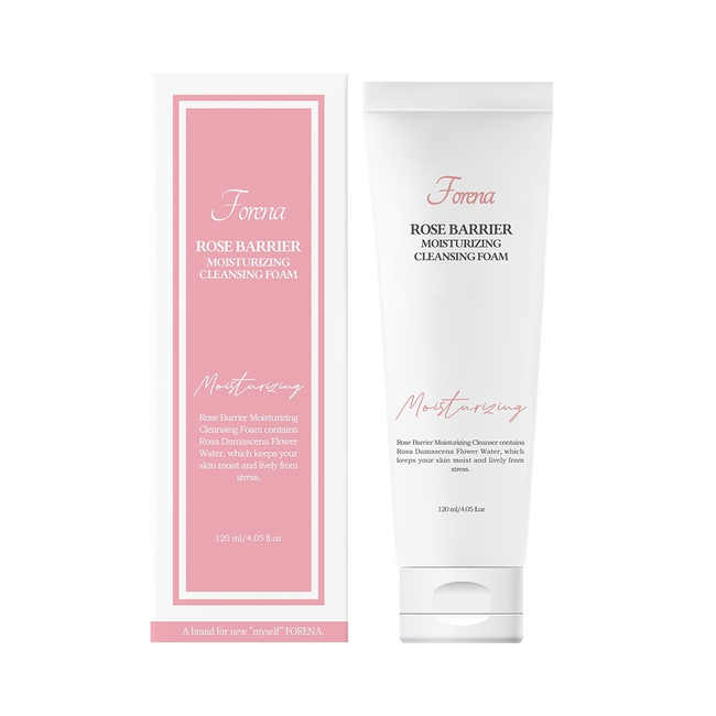Rose Barrier Moisturizing Cleansing Foam