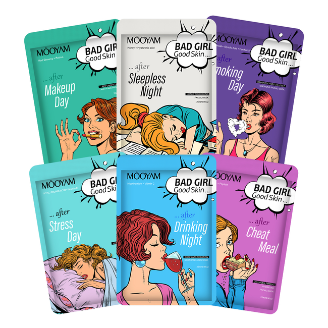 Bad Girl - Good Skin Mask Sheet 23ml * 10 Pcs (4 Types)