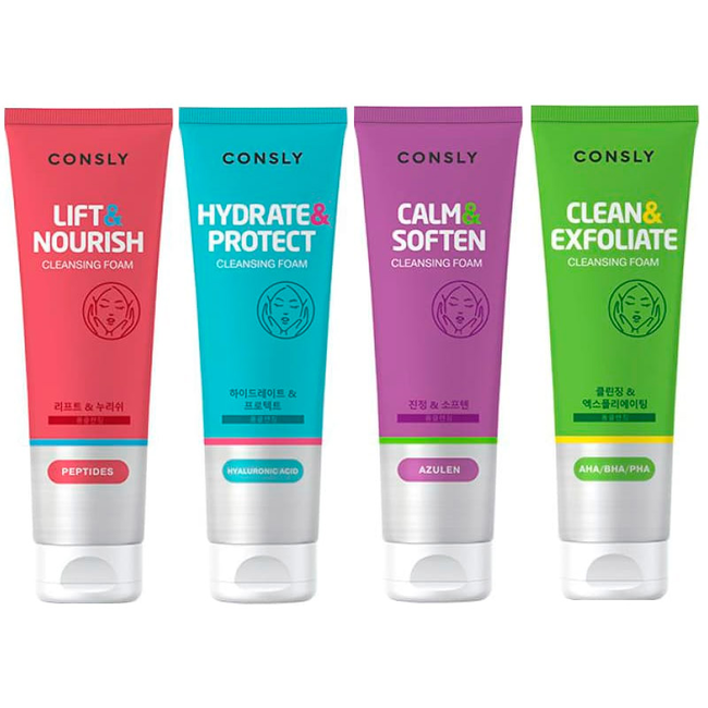 Cleansing Foam, 120ml (5 Types)