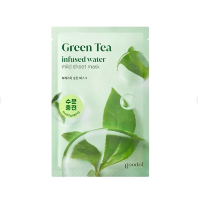 Green Tea Infused Water Mild Sheet Mask (1 Piece)