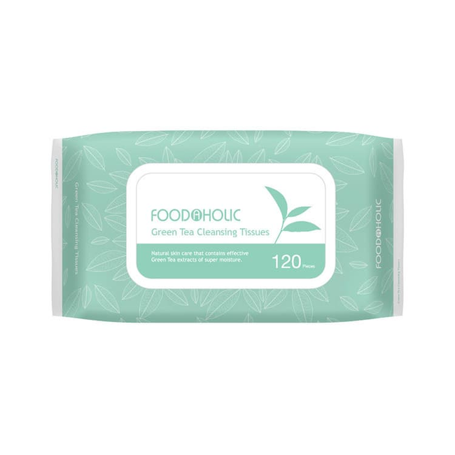 Green Tea Cleansing Tissues 120pcs Green Tea (120pcs 480g)