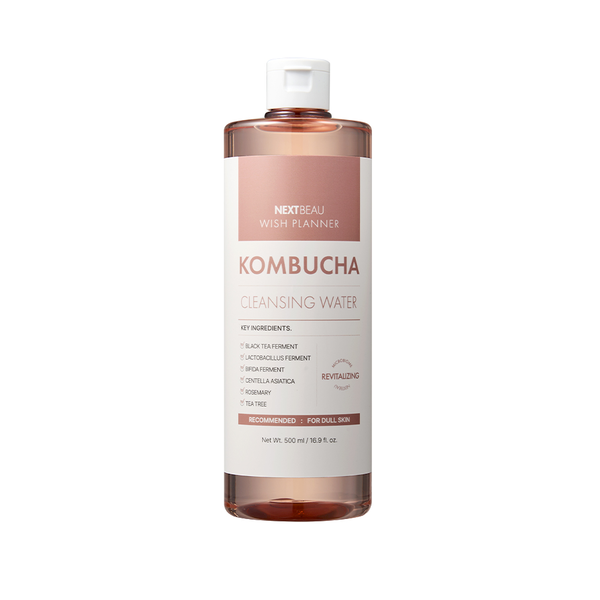 Wish Planner Kombucha Biome Cleansing Water