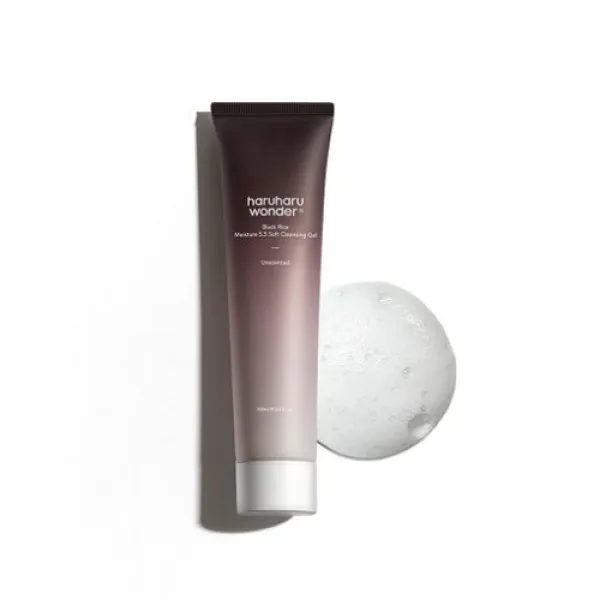 BLACK RICE MOISTURE 5.5 SOFT CLEANSING GEL 100ML