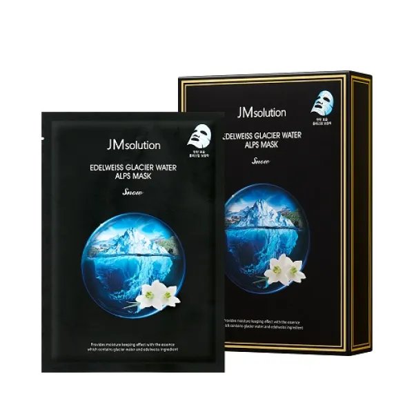 EDELWEISS GLACIER WATER ALPS MASK SNOW (30ML*10EA)