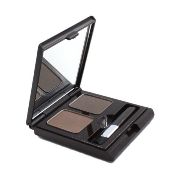 CHOCO EYEBROW POWDER CAKE 01 GREY KHAKI BLACK 4G