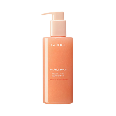 Balance Mode Rice Foaming Deep Cleanser