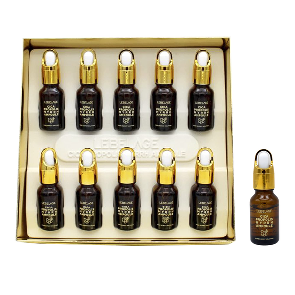LEBELAGE CICA PROPOLIS MYRRH AMPOULE SET 15ml*10PCS