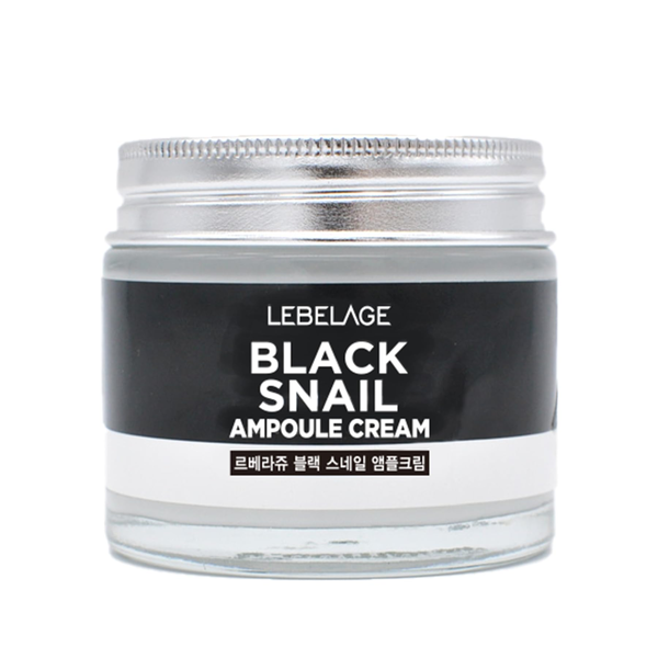 LEBELAGE BLACK SNAIL AMPOULE CREAM 70ml