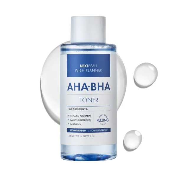 Wish Planner Aha/bha Toner 200ml