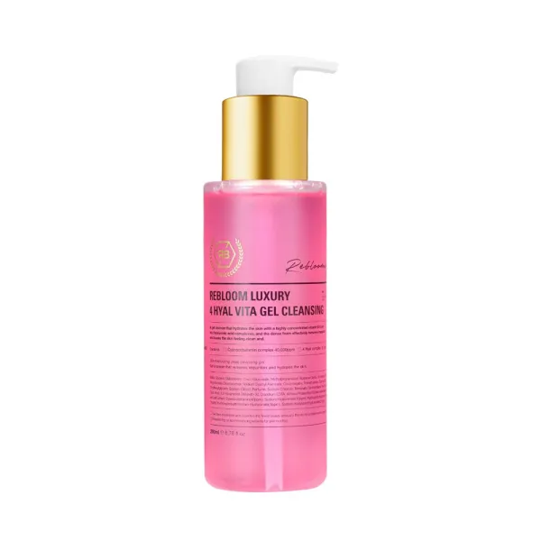 Rebloom Luxury 4 Hyal Vita Gel Cleansing 