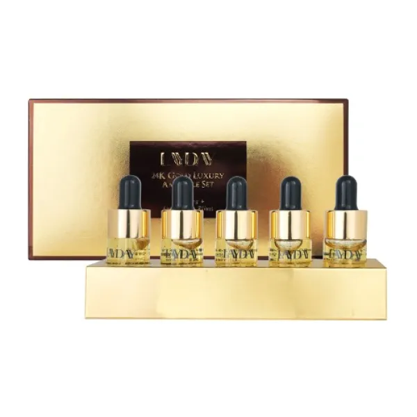 24k Gold Luxury Ampoule Set