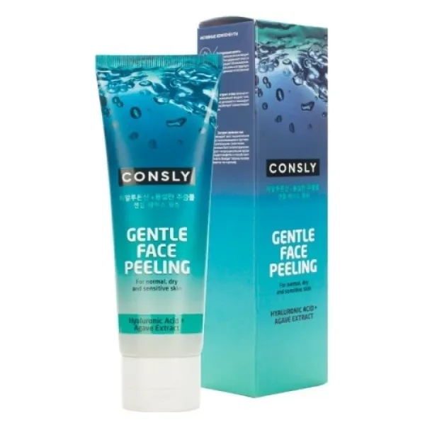 Gentle Face Peeling With Hyaluronic Acid And Agave, 120ml